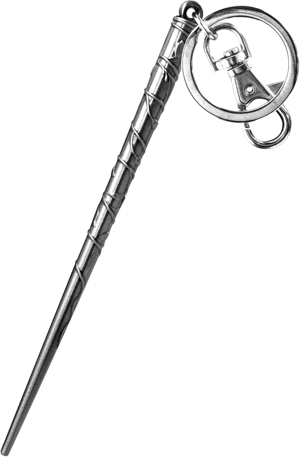 Hogwards Metal Wand Keychain