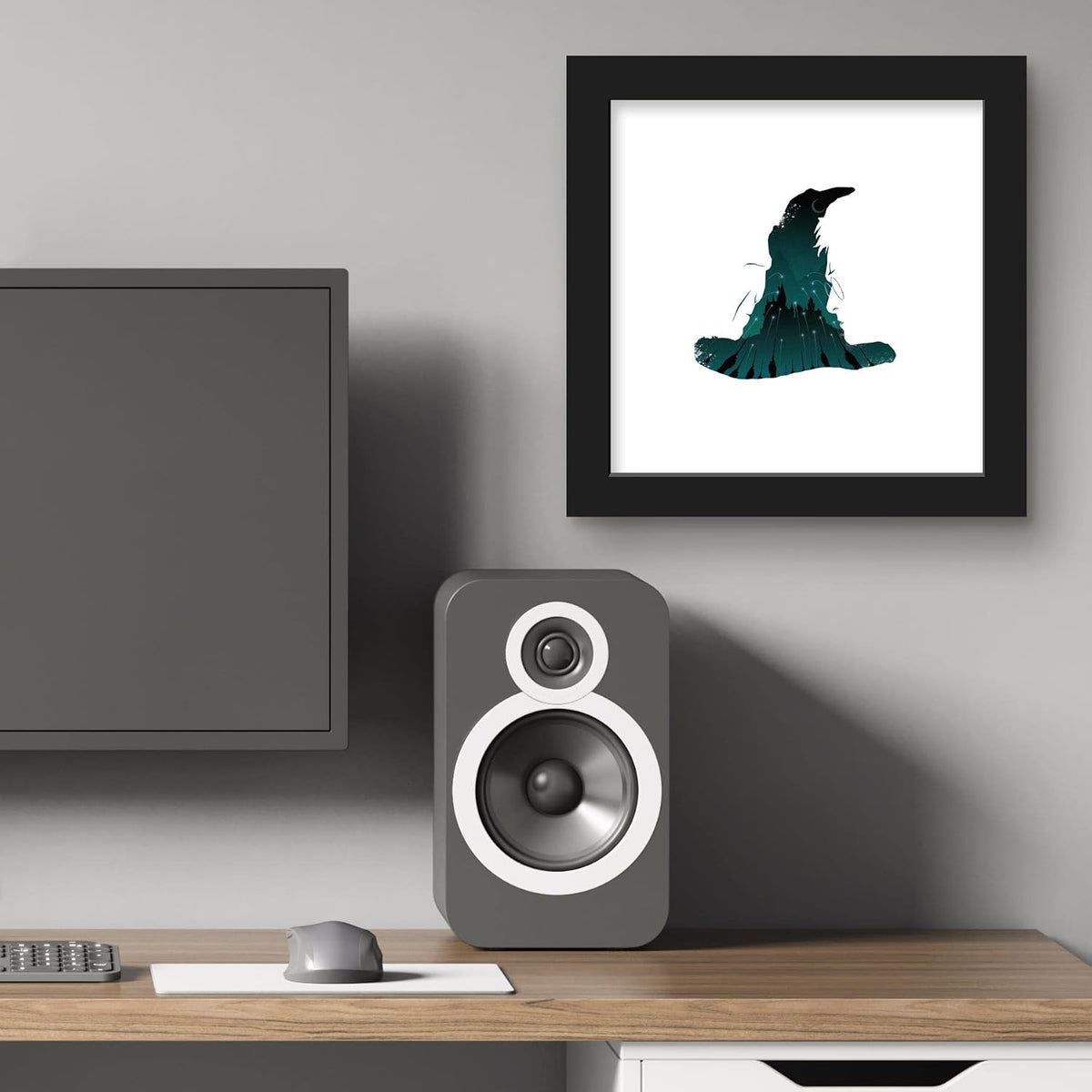 Battle of Hogwarts Wall Poster