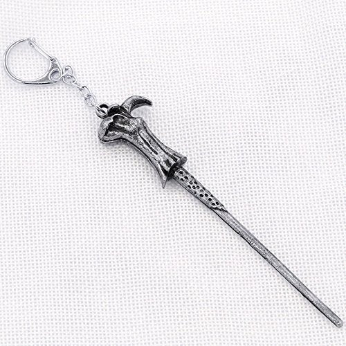 Hogwards Metal Wand Keychain