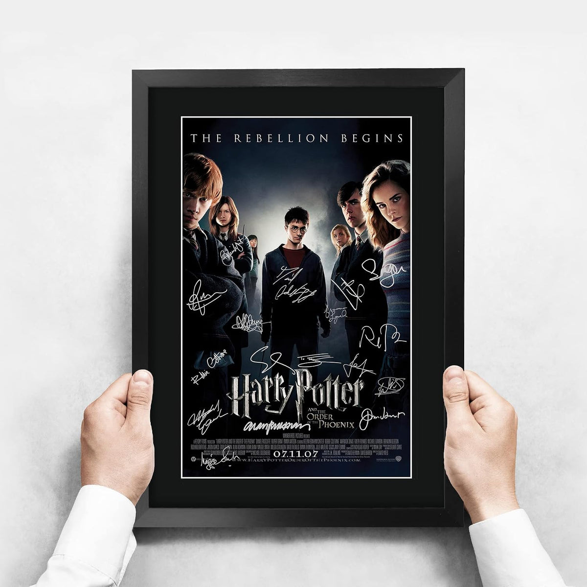 Order of the Phoenix Cast Autograph Poster
