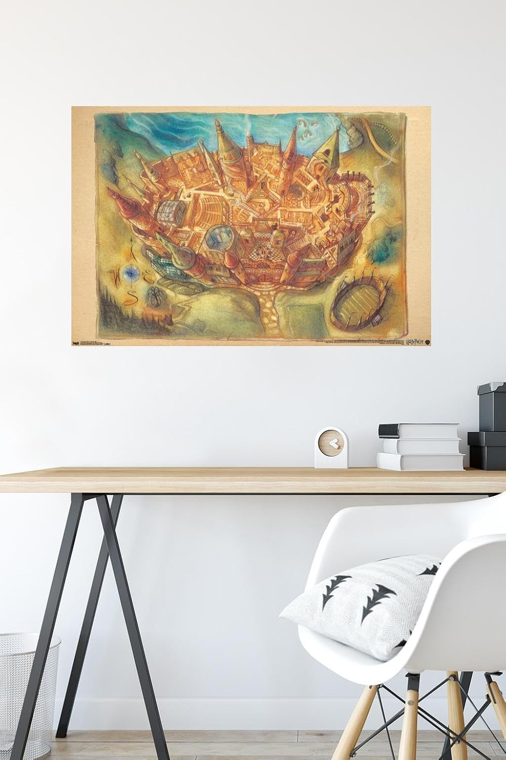 Hogwarts Map Wall Poster