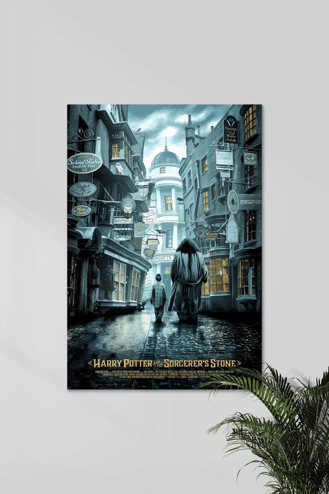 Harry Potter and Rubeus Hagrid | Movie Poster