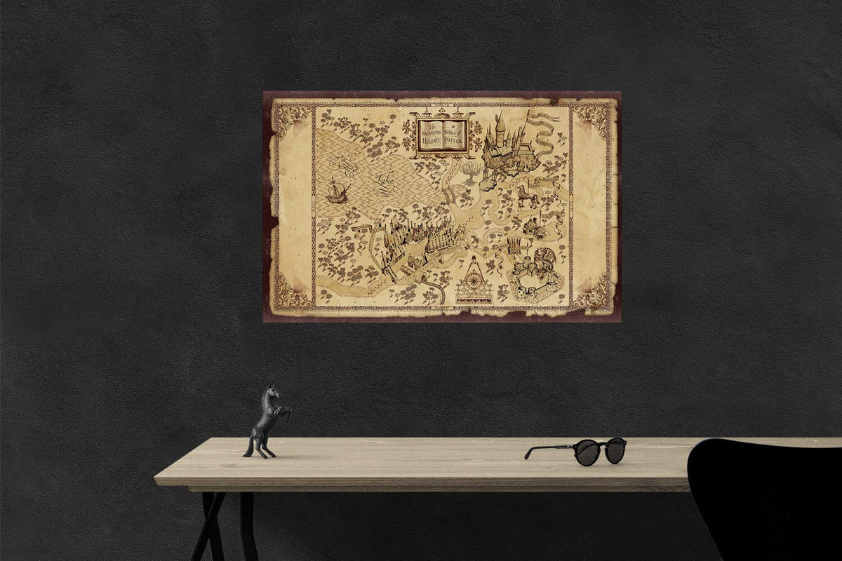 Marauder's Map – Silk Poster