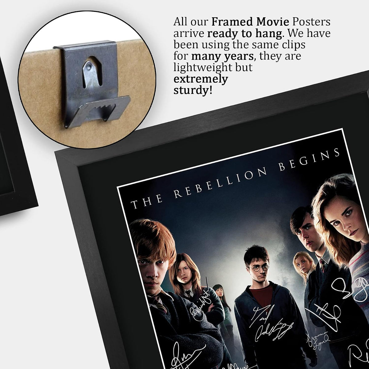 Order of the Phoenix Cast Autograph Poster