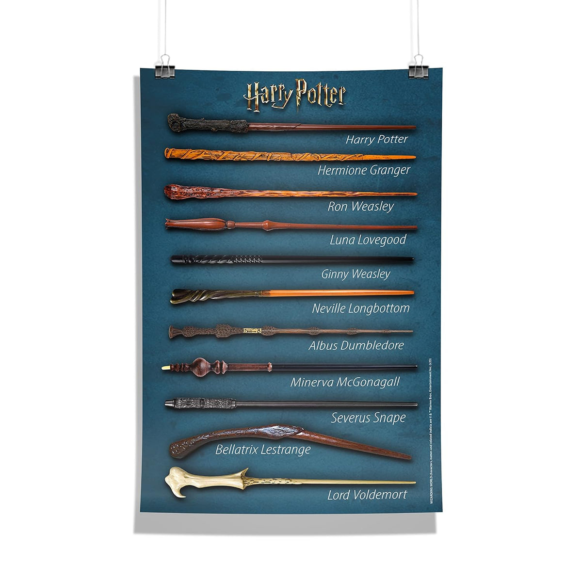Ollivanders Wand Selection Poster