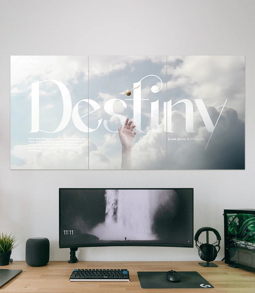 Destiny | Harry Potter Poster | 3 Piece Set